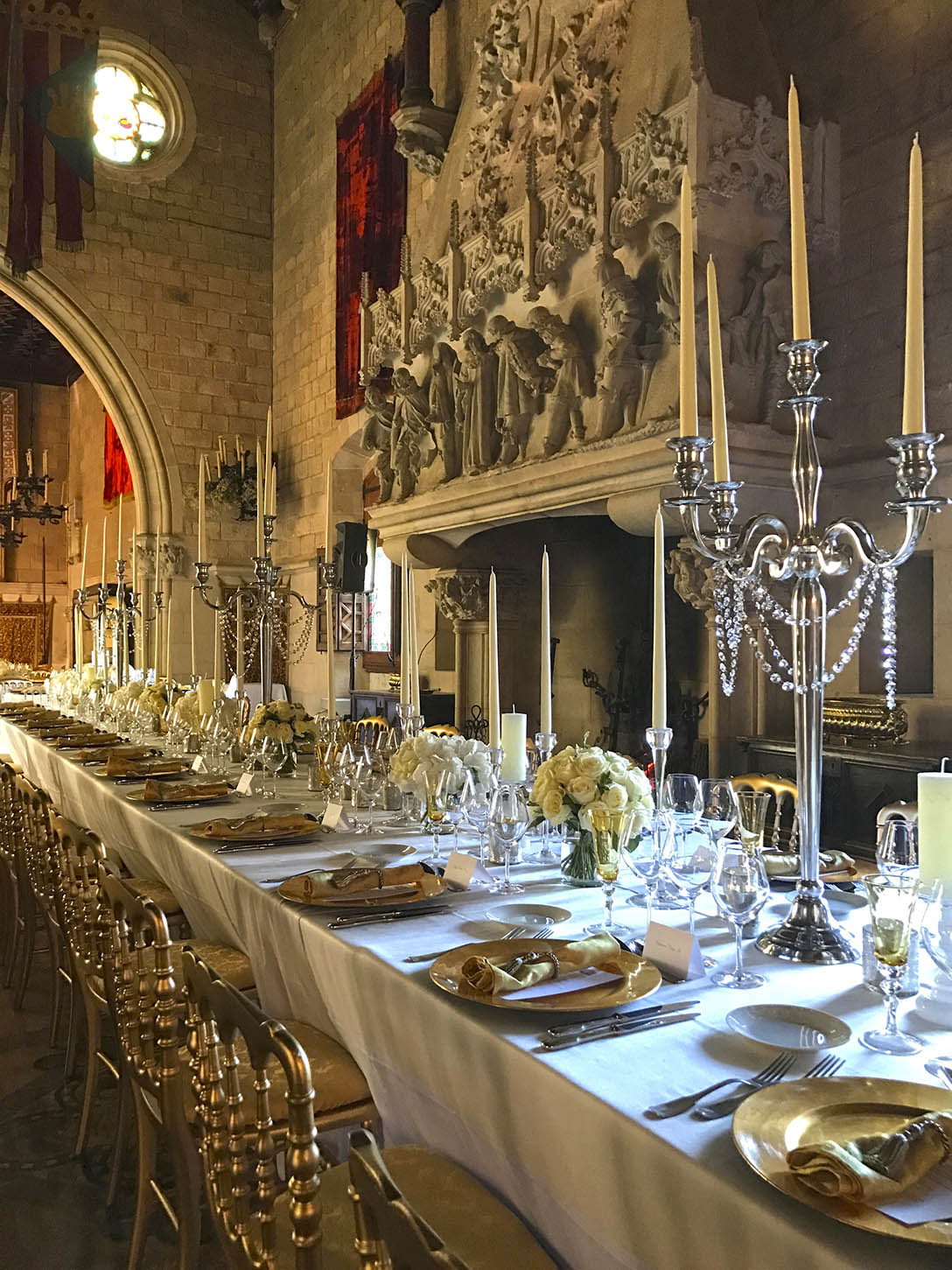 Ambientación de salón para boda