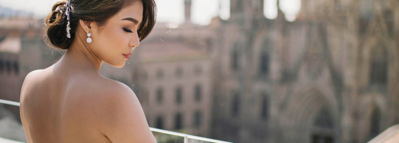 Boda con flores en Barcelona