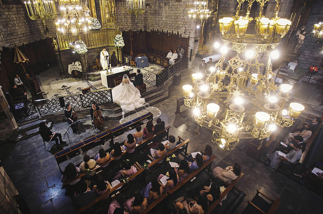 Ceremonia para una boda en Barcelona