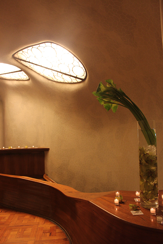 Decoración de la Casa Battló para eventos
