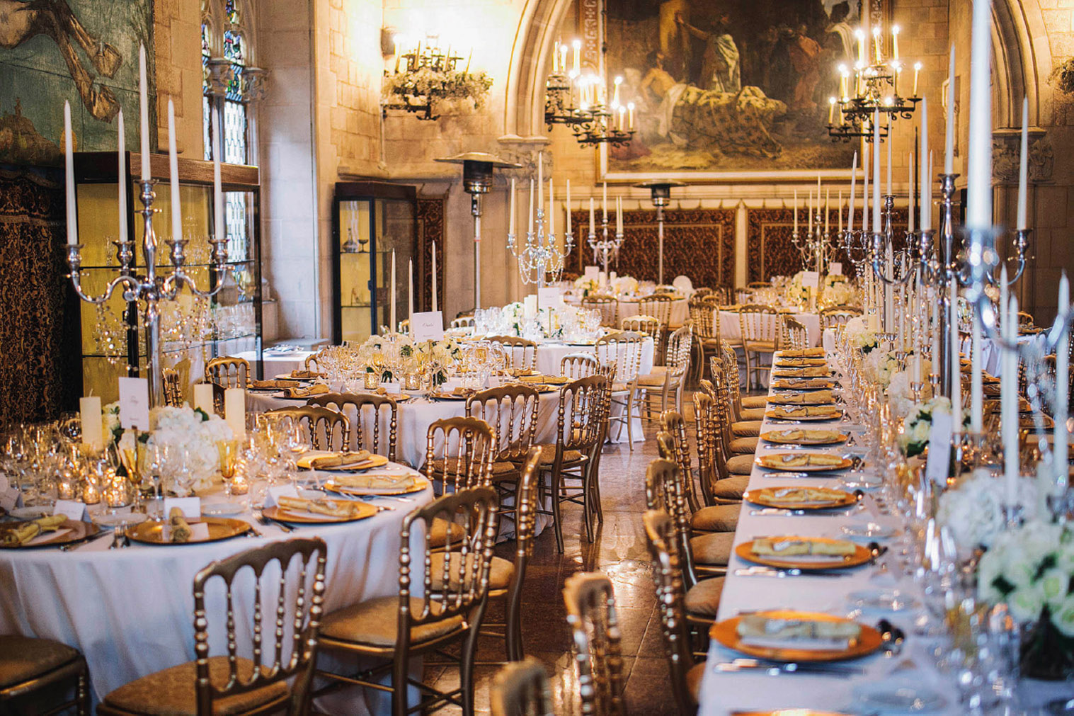 Decoración con flores para bodas