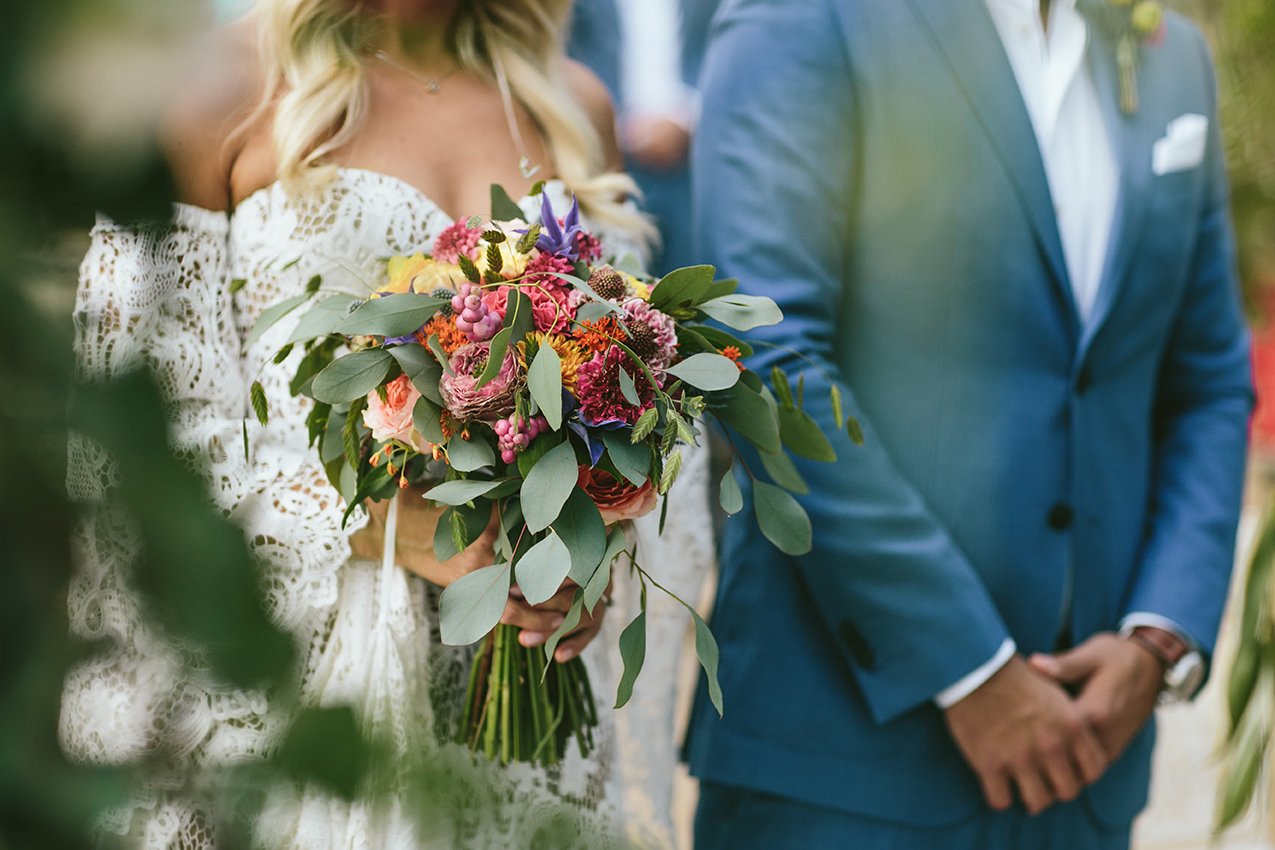 Flores para ramo de novia
