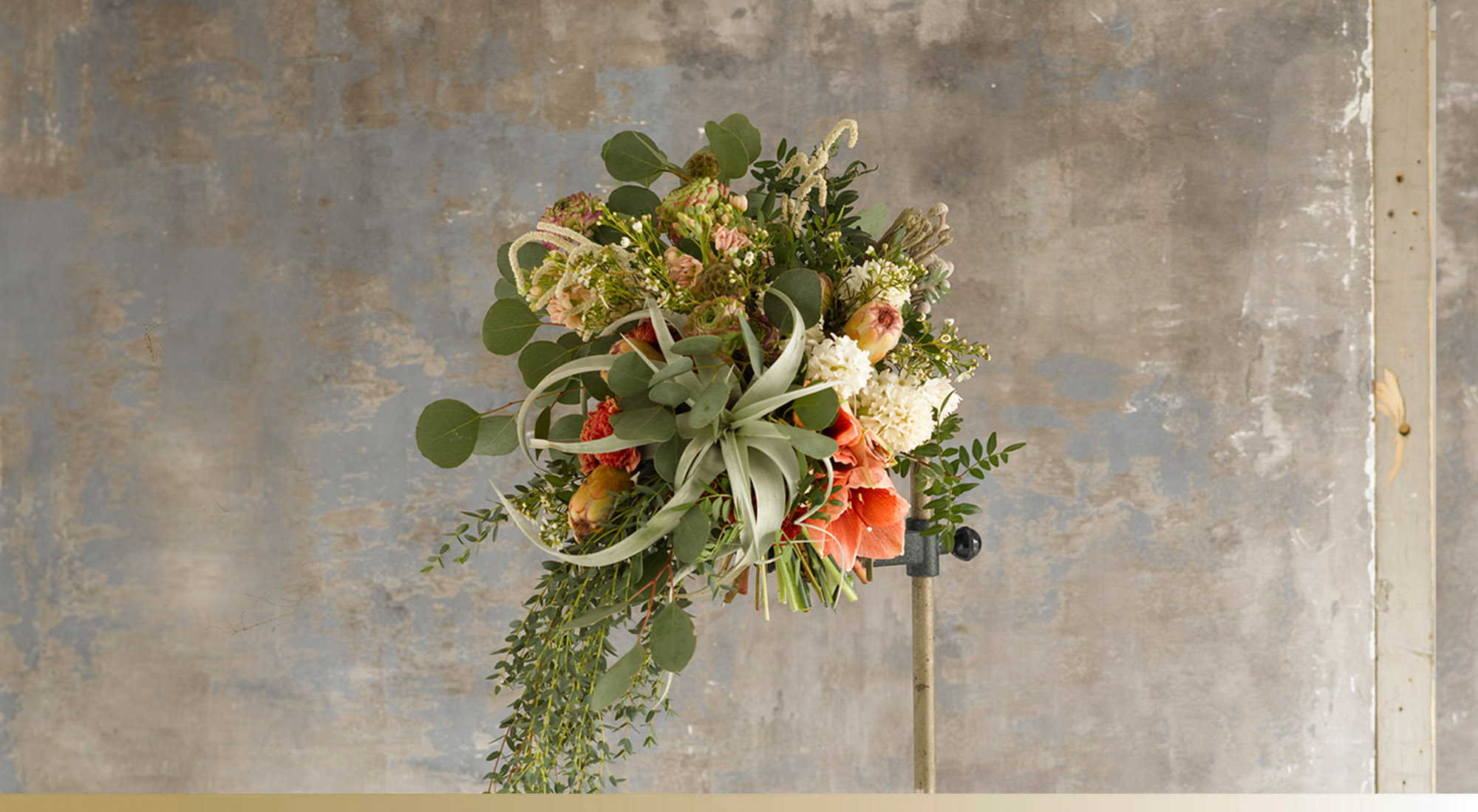 Decoración con flores para bodas